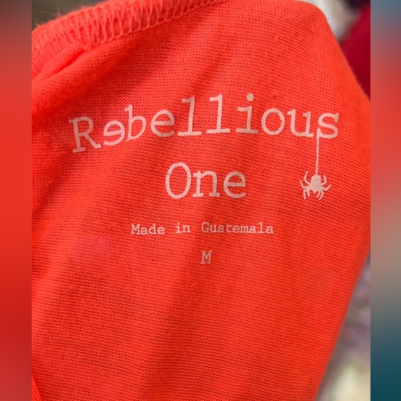 Rebellious One workout tank top bright color “Party Friday” size Medium - Picture 3 of 6